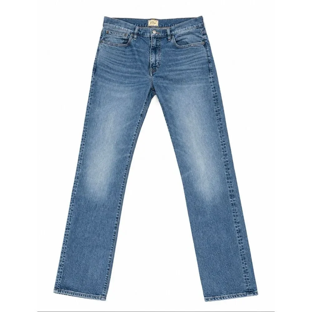 J.Crew 770 Straight Fit Jeans Men’s Medium Wash Denim Classic 5 Pocket SZ 31
